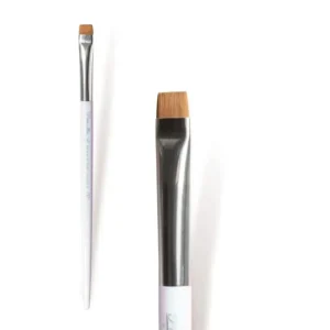 Holograficzny pędzel do brwi prosty szeroki 02 Many Beauty X Pimp My Brows