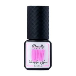 Klej do przedłużania rzęs UV Black oraz Purple Glue 5 ml Pimp My Lashes/Purple