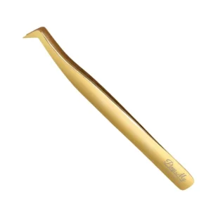 Nano Pęseta złota do objętości Volume Swan #3 Pimp My Lashes