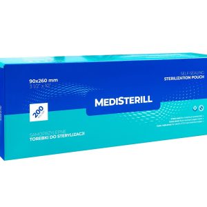 Torebki do sterylizacji narzędzi w autoklawie MediSterill 9 x 26 cm 200 szt.