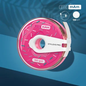 Taśma ścierna biała papmAm EXPERT w plastikowym pudełku/150G