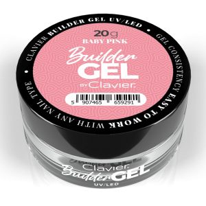 Żel Budujący UV/LED Clavier BUILDER GEL “Baby Pink”/20g