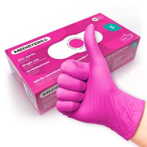Poedervrije nitrilhandschoenen